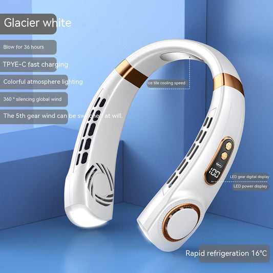 J.founder Neck Fan – USB Rechargeable & Bladeless