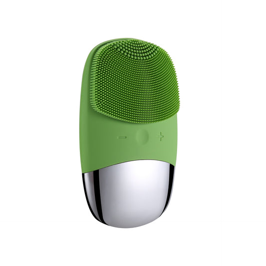 J.founder Sonic Face Cleansing Brush – Mini Silicone, Waterproof & Rechargeable