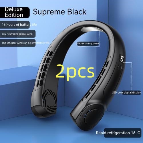 J.founder Neck Fan – USB Rechargeable & Bladeless