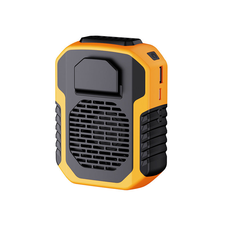 Rechargeable Clip-On Waist & Neck Mini Fan – Portable USB Cooling for Outdoor Sports